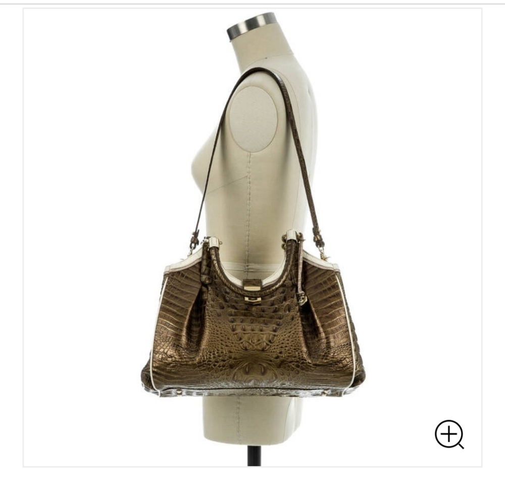 Brahmin Elisa Oak Primrose Hobo Bag - Picture 5 of 16